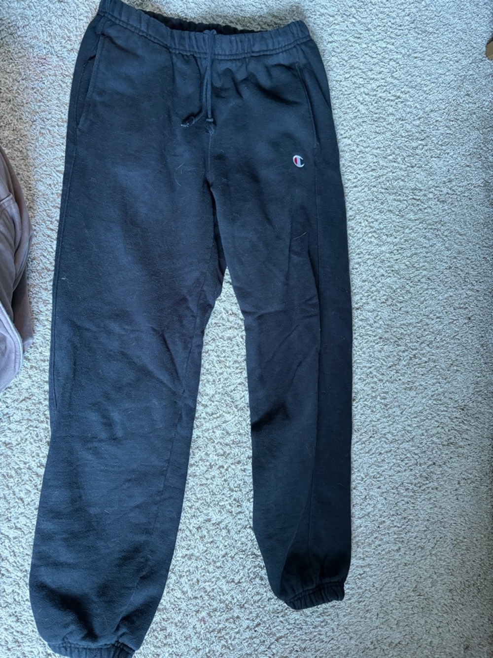 Champion Black Reverse Weave Jogger Sweatpants